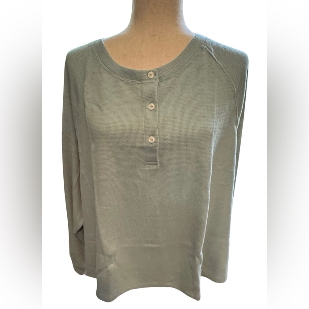 Victoria’s Secret - Glow Waffle Henley Thermal Jogger PJ’s Set